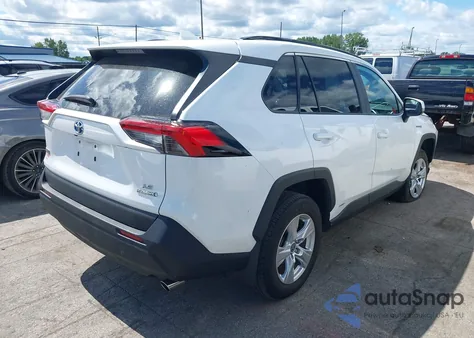 2021 Toyota Rav4 Hybrid Le из США, поврежденный, VIN 4T3M6RFV2MU031677